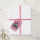 本好きな誕生日メッセージ ギフトタグ (より糸付き)