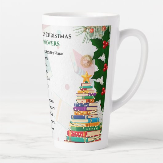 本好きのためのクリスマスの12日間ラテマグ カフェラテマグ (右)
