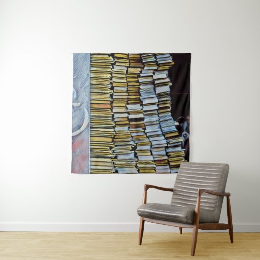 本好きのためのユニークなギフト タペストリー (インサイチュ)