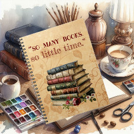 本好きのための名言 ノートブック 本がたくさんある 時間が少ない 楽しい