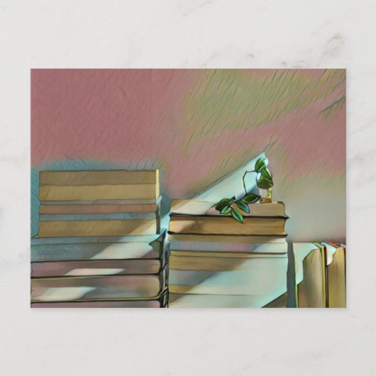 本好きのための贅沢なギフト ポストカード (正面)