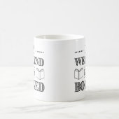 本好きのための面白い引用符 コーヒーマグカップ (中央)