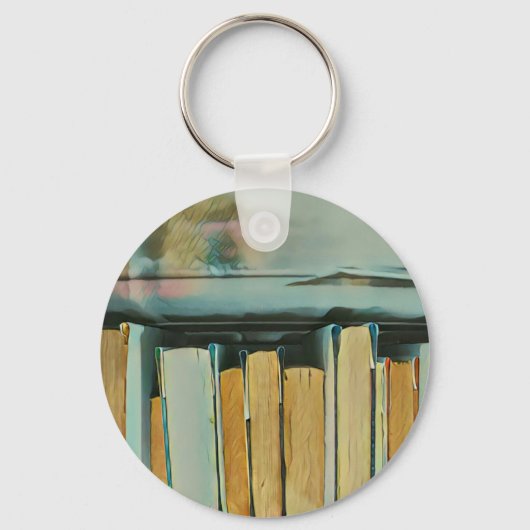 本好きの方への贈り物 キーホルダー (正面)