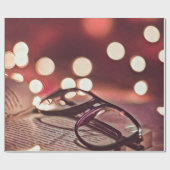 本好きの方への贈り物 ラッピングペーパー (フラット)