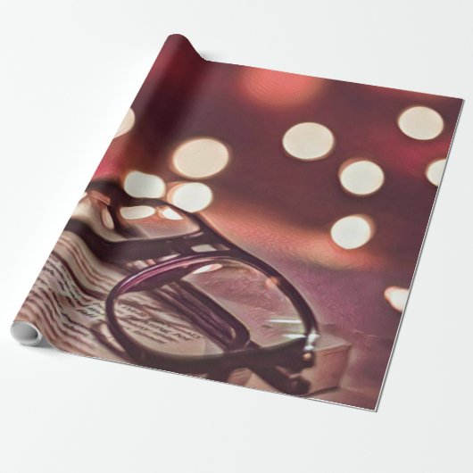 本好きの方への贈り物 ラッピングペーパー (アンロールド)