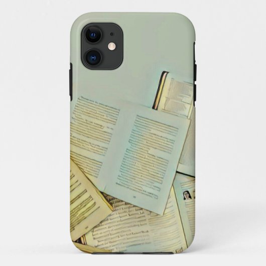 本好きの方への贈り物 Case-Mate iPhoneケース (裏面)