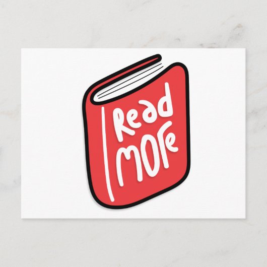 本好きの葉書 ポストカード (正面)