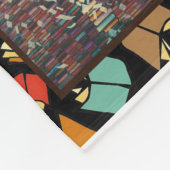 本好きの贈り物、本の虫、私は愛読する本 フリースブランケット (角)