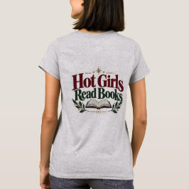 本好きのBookTokクールガールズリード Tシャツ