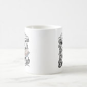 本好きへの面白いギフト コーヒーマグカップ (中央)