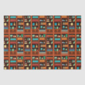 本好きインスパイア向け本棚ティッシュペーパー 薄葉紙 (正面)