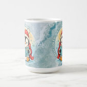 本好きペンギンの冒険 ラージ コーヒー ティーマグ コーヒーマグカップ (中央)