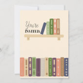 本好き三十回誕生日1冊 招待状 (裏面)