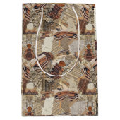 本好き及び著述家 ミディアムペーパーバッグ (正面)