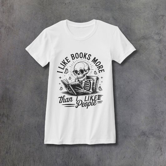 本好き女子のためのフィットTシャツ Tシャツ