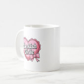 本好き女子 コーヒーマグカップ (正面左)