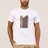 本好き男性用Tシャツ Tシャツ (正面)