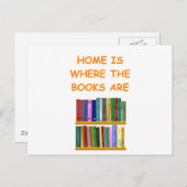 本好き ポストカード (正面/裏面)