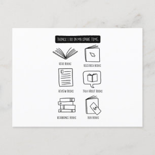 本好き ポストカード