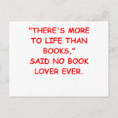 本好き ポストカード (正面)