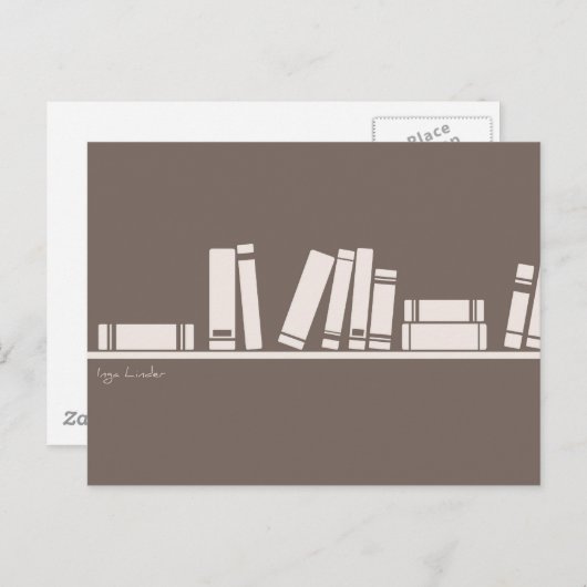 本好き ポストカード (正面/裏面)