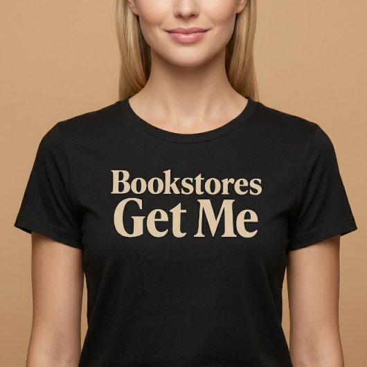 本屋さんで読書が楽しくなる Tシャツ