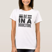 本屋さん+読書が好きな人のTシャツ Tシャツ (正面)