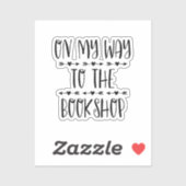 本屋に行く途中で シール (シート)