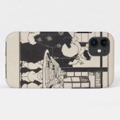 本屋の女性、「イエローブック」coのためのデザイン Case-Mate iPhoneケース (裏面(横))