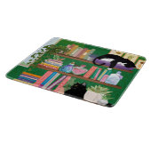 本屋の猫 カッティングボード (角)