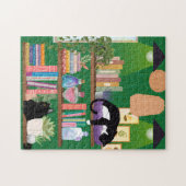 本屋の猫 ジグソーパズル (横)