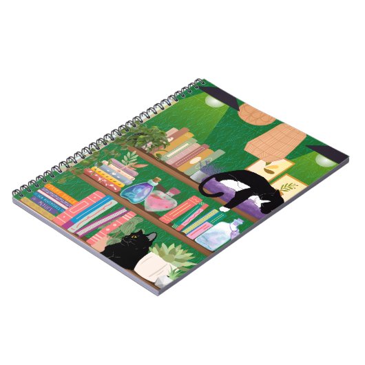 本屋の猫 ノートブック (左側)