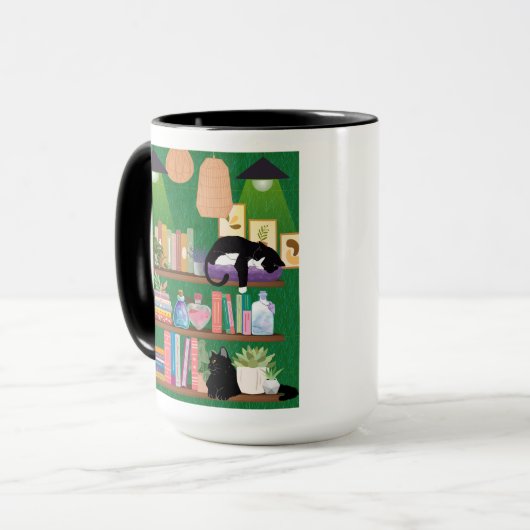 本屋の猫 マグカップ (正面左)