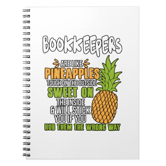 本屋はパイナップルに似ている。 ノートブック (正面)