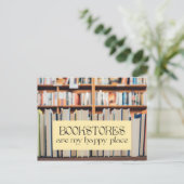 本屋は私のハッピープレイスポストカード ポストカード (スタンド正面)
