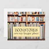 本屋は私のハッピープレイスポストカード ポストカード (正面/裏面)