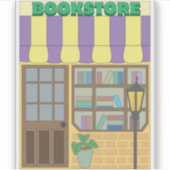 本屋 シール (正面)