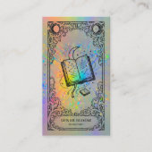 本屋 ホログラフィック 天書 ブランディング 名刺 (正面)
