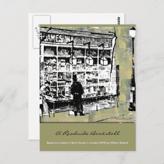 本屋 ポストカード (正面/裏面)