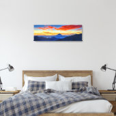 本州の山富士の絶景スポット キャンバスプリント (インサイチュ (寝室))