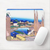 本庄立川本庄北斎校庭 マウスパッド (マウス)