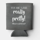 本当かわいらしにおもしろい- Bridesmaid Proposed 缶クーラー (正面)