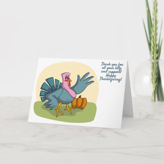 本当にありがとうございました サンキューカード (正面)