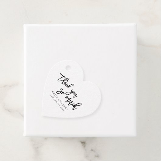 本当にありがとう/あなたの名前とメッセージ結婚の フェイバータグ (インサイチュ)