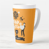 本当にありがとう カフェラテマグ (右アングル)