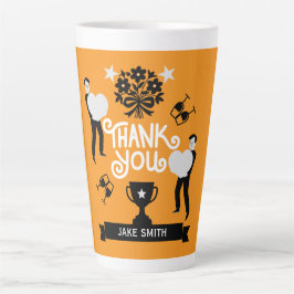 本当にありがとう カフェラテマグ