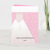 本当にありがとう・・・ サンキューカード (裏面)