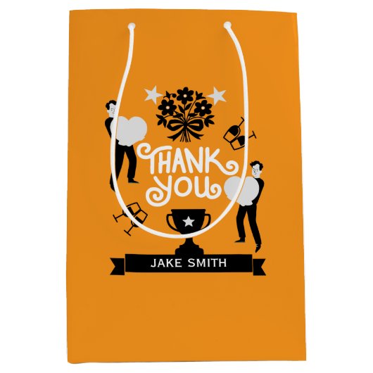 本当にありがとう ミディアムペーパーバッグ (正面)