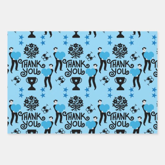 本当にありがとう ラッピングペーパーシート (正面)