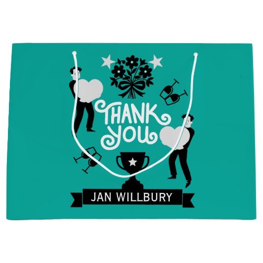 本当にありがとう ラージペーパーバッグ (正面)